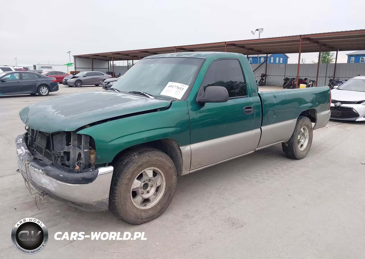 1999 GMC Sierra 1500 Sle VIN:1GTEC14T7XE540417 - 2