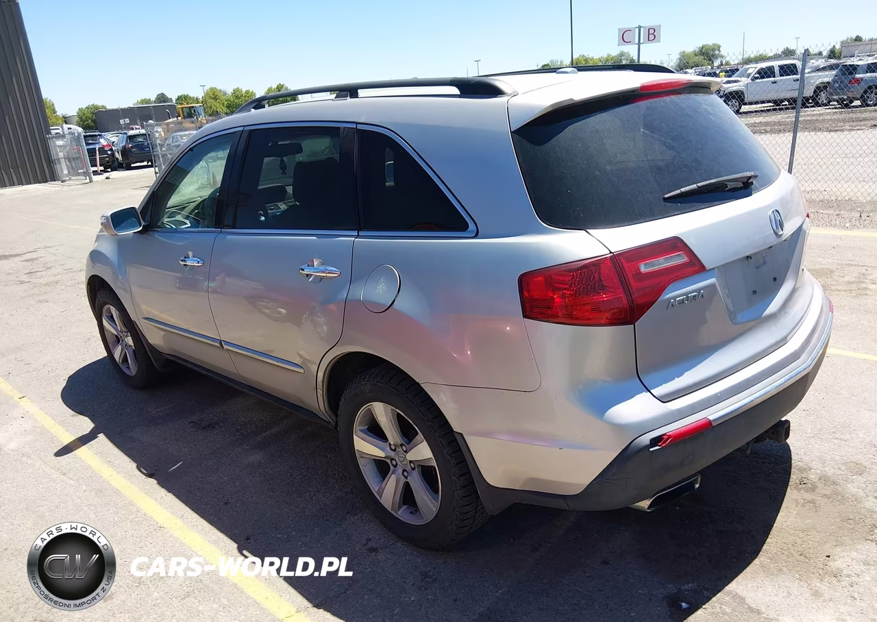 2010 Acura Mdx Technology Package VIN:2HNYD2H65AH503395 - 3