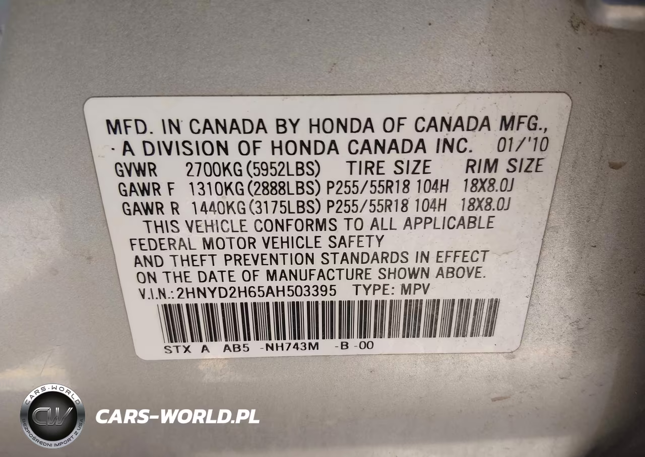 2010 Acura Mdx Technology Package VIN:2HNYD2H65AH503395 - 9