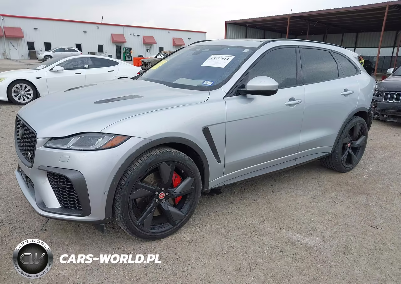 2021 Jaguar F-Pace Svr P550 Awd Automatic VIN:SADCZ2EE7MA688828 - 2