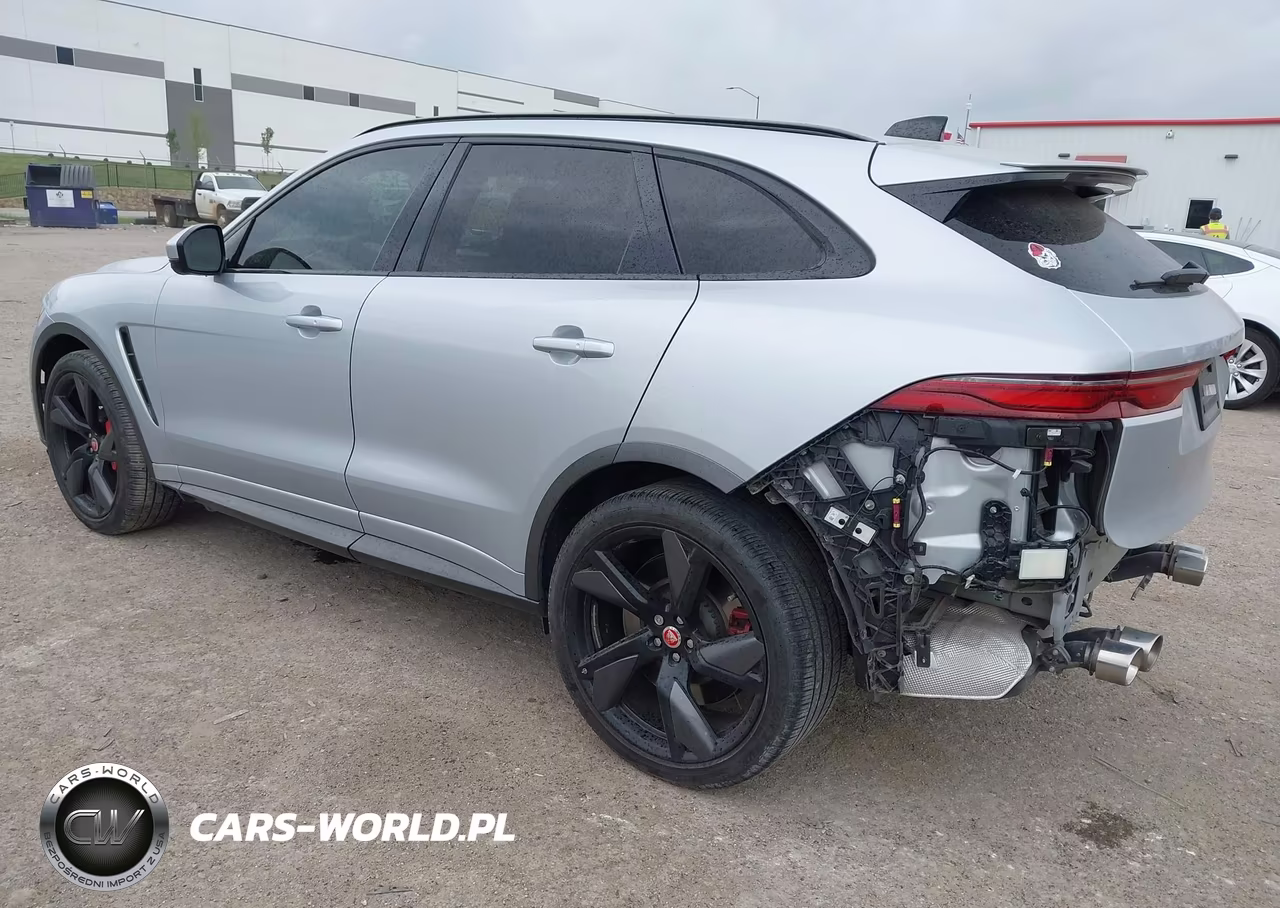 2021 Jaguar F-Pace Svr P550 Awd Automatic VIN:SADCZ2EE7MA688828 - 3