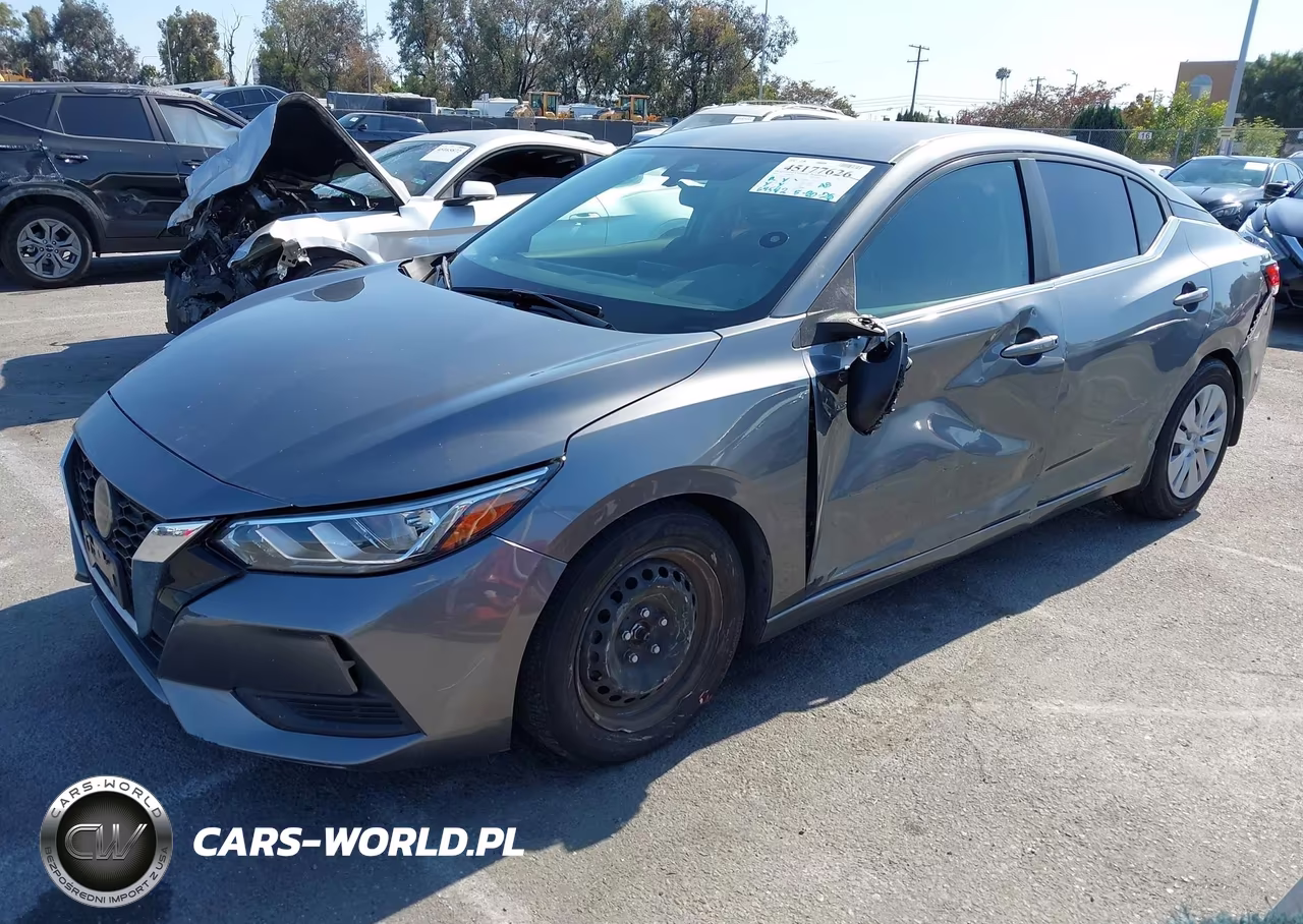 2020 Nissan Sentra S Xtronic Cvt VIN:3N1AB8BV2LY258104 - 2