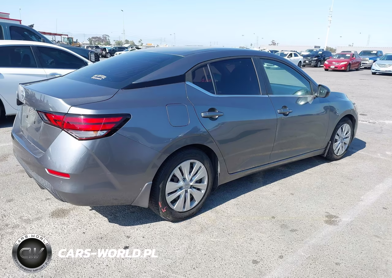2020 Nissan Sentra S Xtronic Cvt VIN:3N1AB8BV2LY258104 - 4