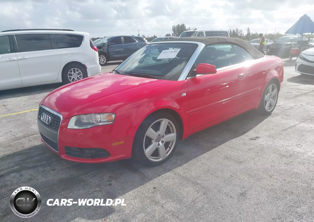 2007 Audi A4 2.0T VIN:WAUBF48H77K025756 - 2
