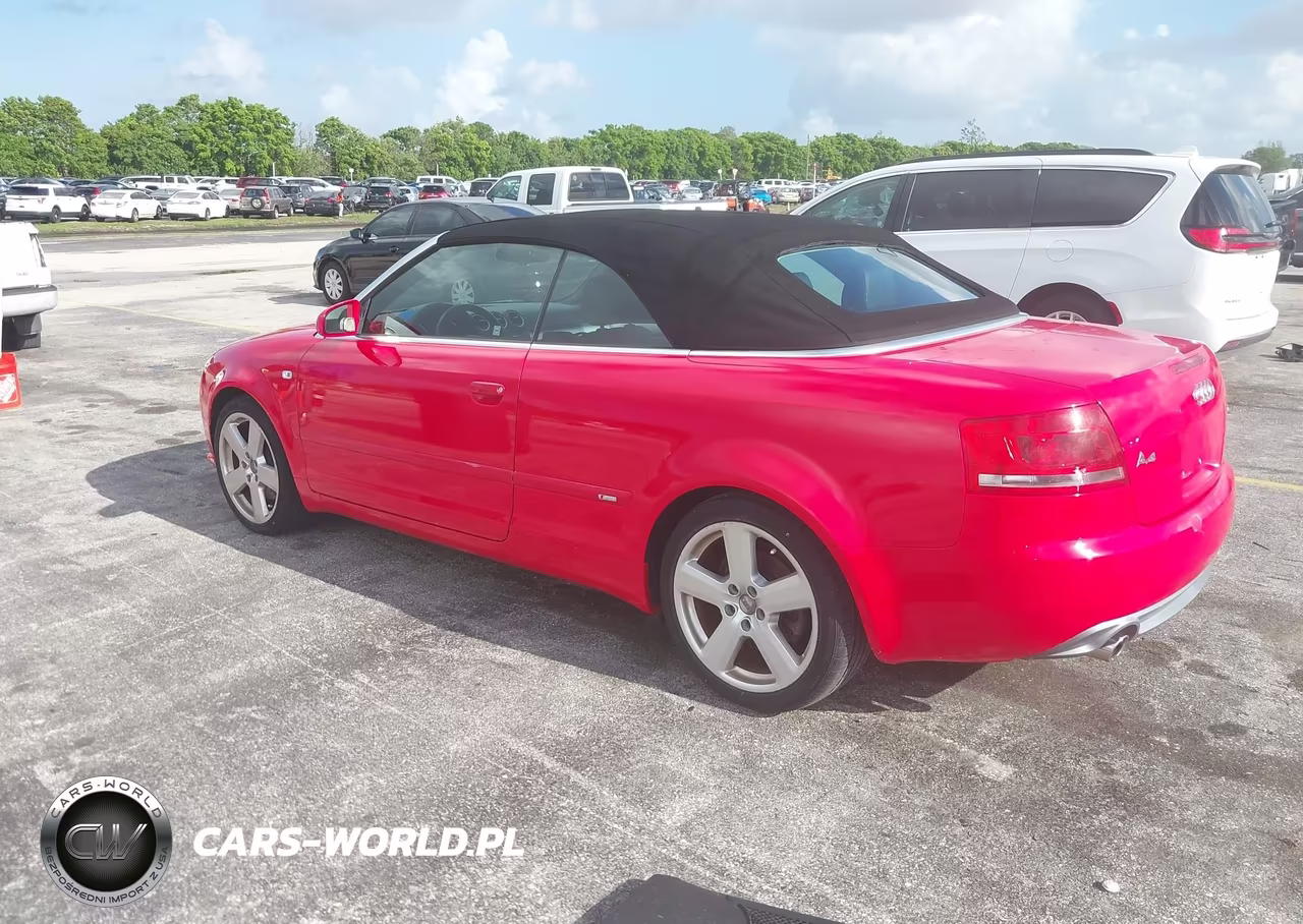 2007 Audi A4 2.0T VIN:WAUBF48H77K025756 - 3