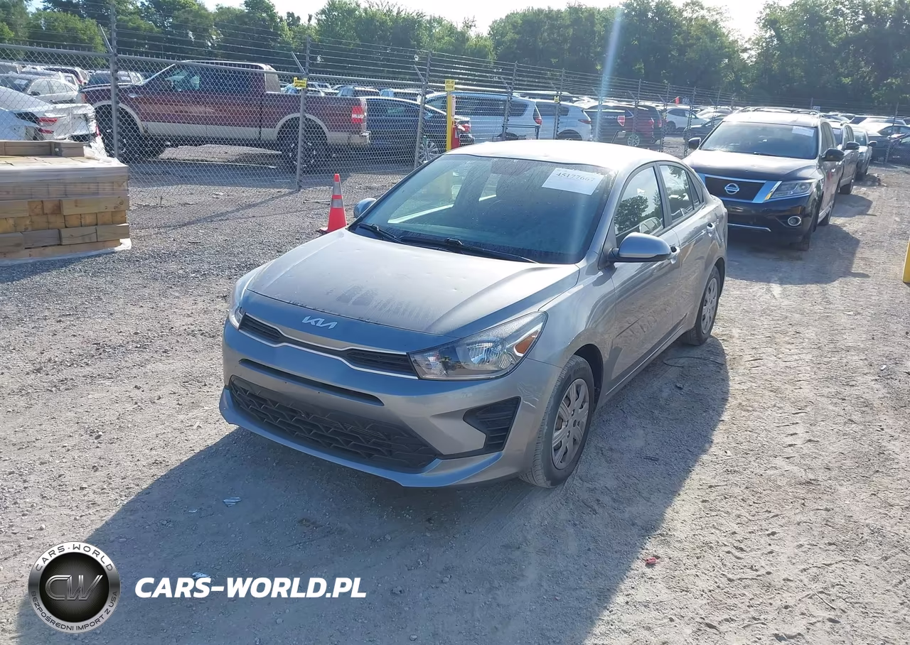 2022 Kia Rio S VIN:3KPA24AD4NE468884 - 2