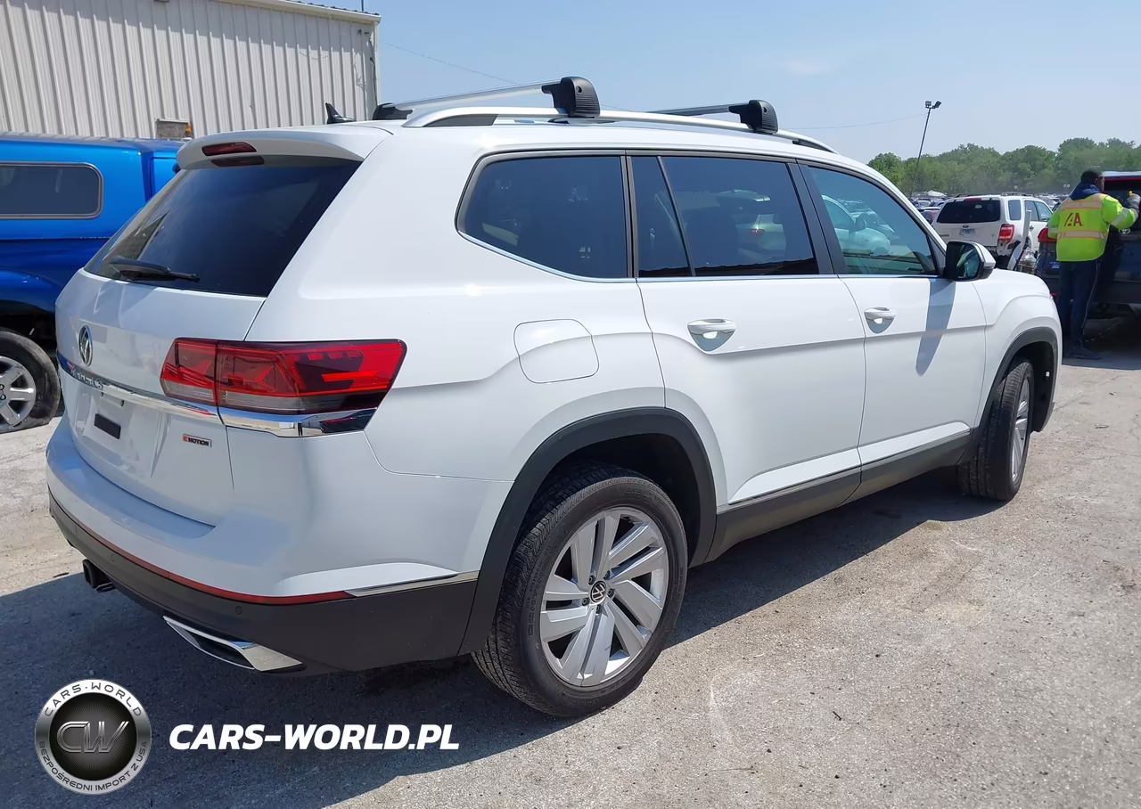 2021 Volkswagen Atlas 3.6L V6 Sel VIN:1V2BR2CAXMC538805 - 4
