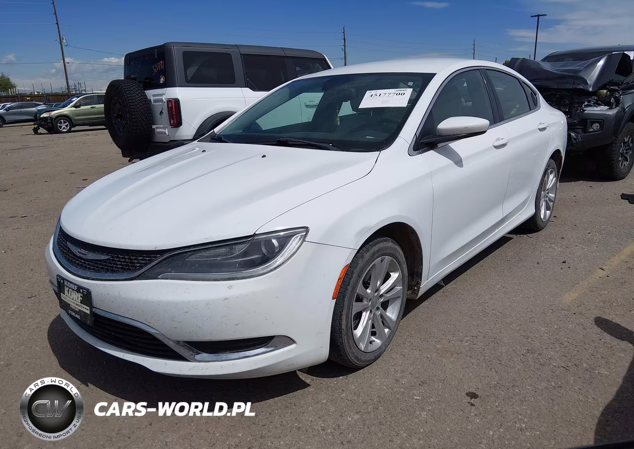2017 Chrysler 200 Limited Platinum VIN:1C3CCCAB7HN504327 - 2