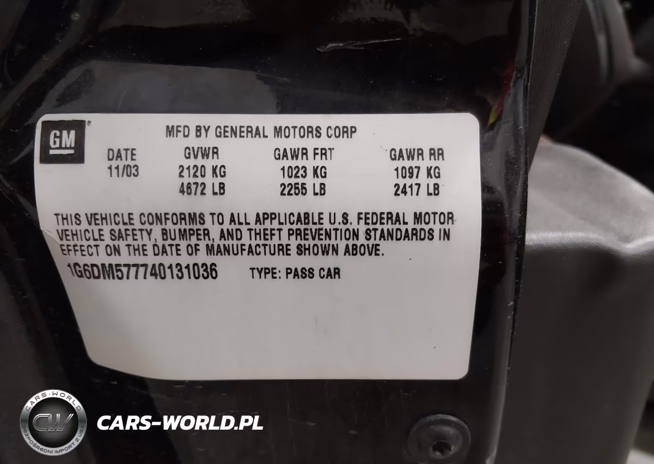 2004 Cadillac Cts Standard VIN:1G6DM577740131036 - 9