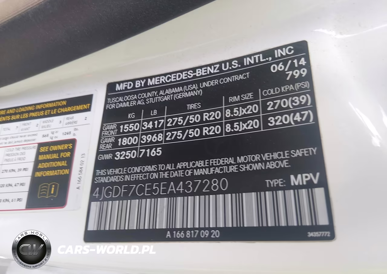 2014 Mercedes-Benz Gl 450 4Matic VIN:4JGDF7CE5EA437280 - 9