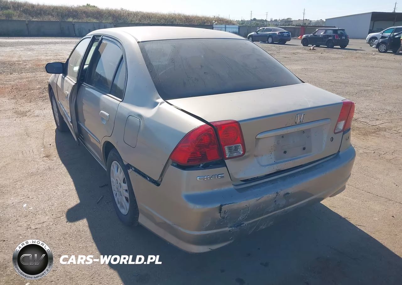 2004 Honda Civic Lx VIN:2HGES16534H593591 - 3