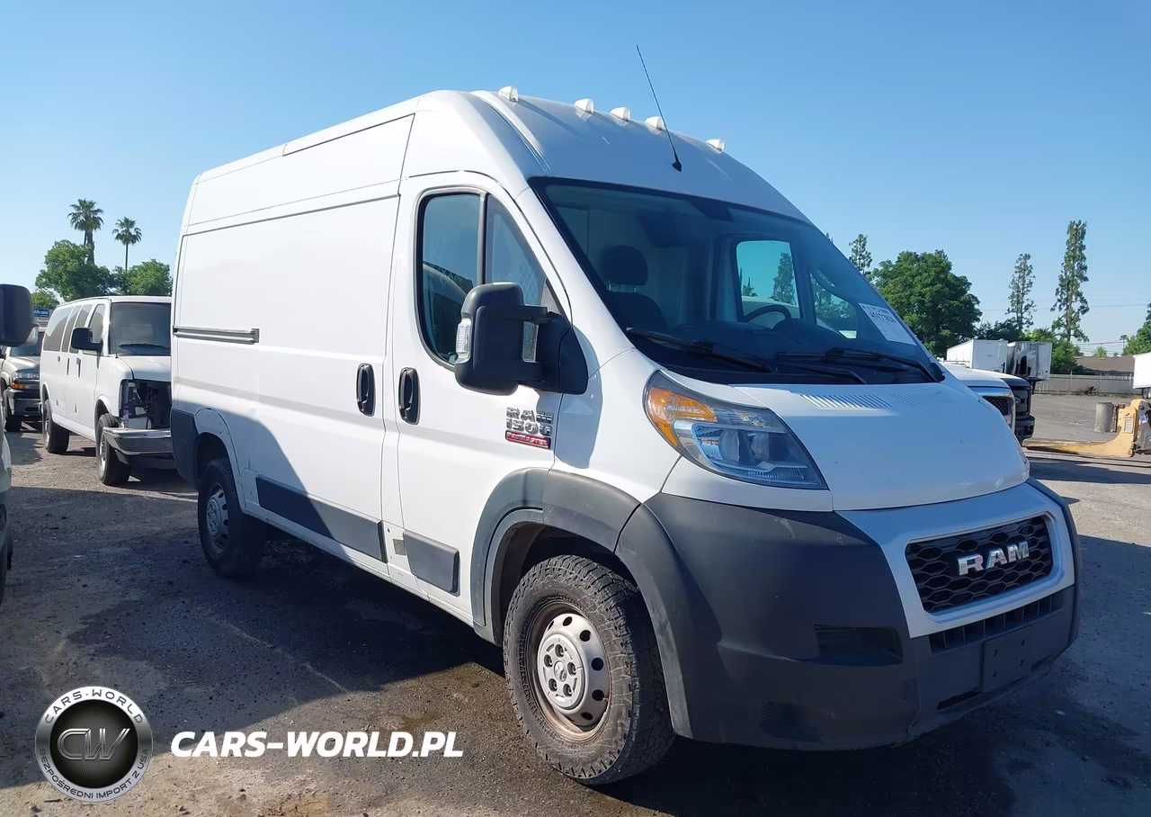 2020 Ram Promaster 1500 High Roof 136 Wb – zdjęcie 1 z 18