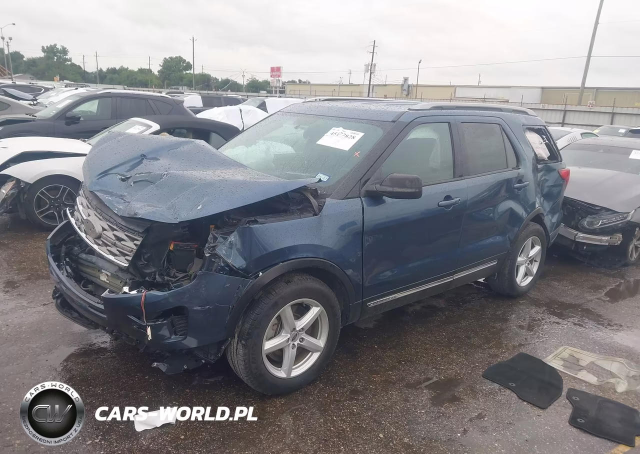 2018 Ford Explorer Xlt VIN:1FM5K7DH8JGA25077 - 2