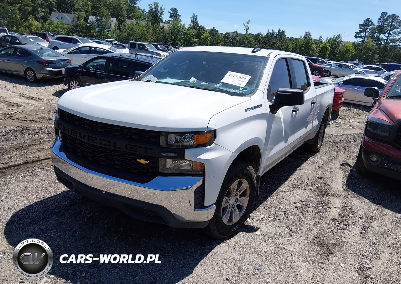 2019 Chevrolet Silverado 1500 Work Truck VIN:1GCPWAEF6KZ309874 - 2