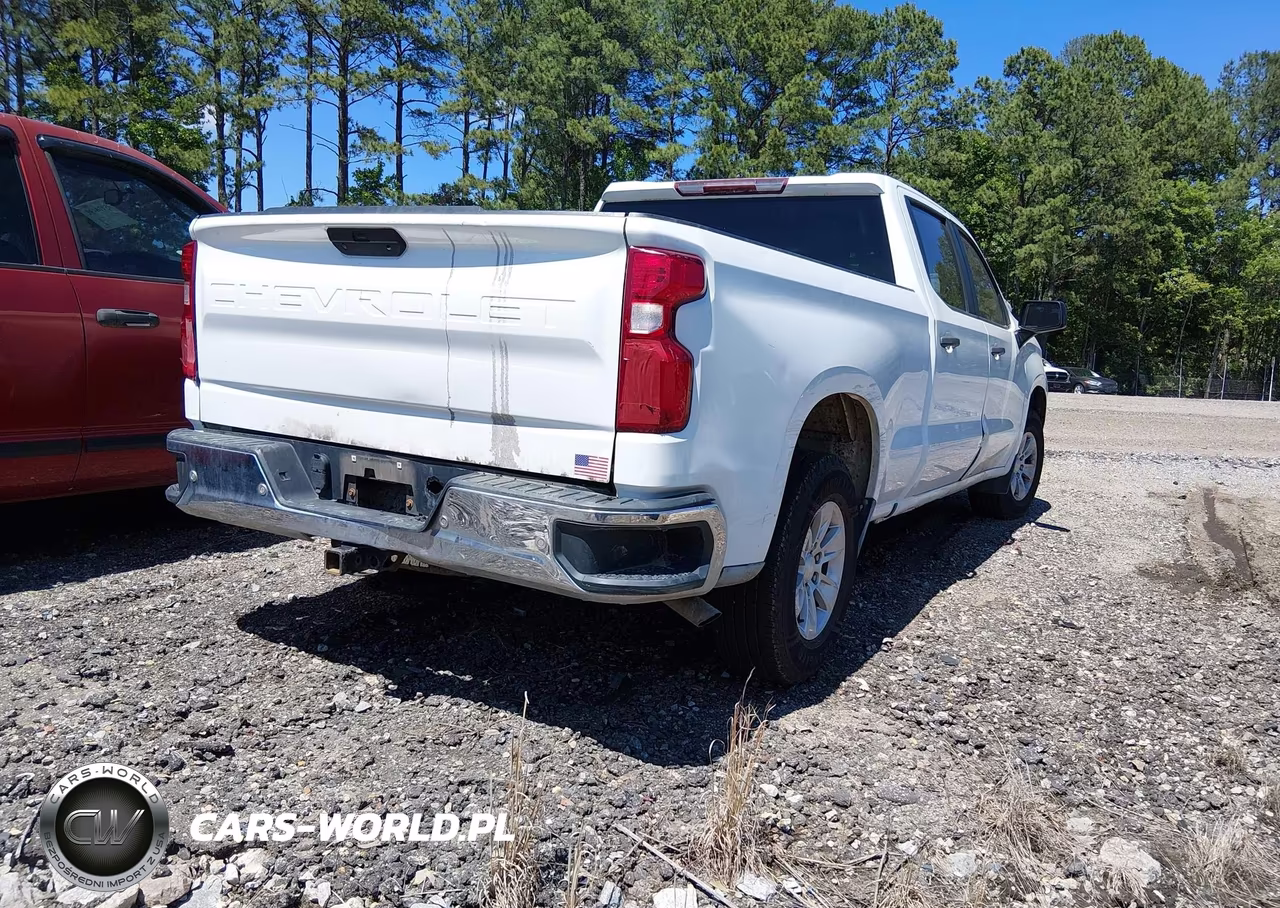 2019 Chevrolet Silverado 1500 Work Truck VIN:1GCPWAEF6KZ309874 - 4