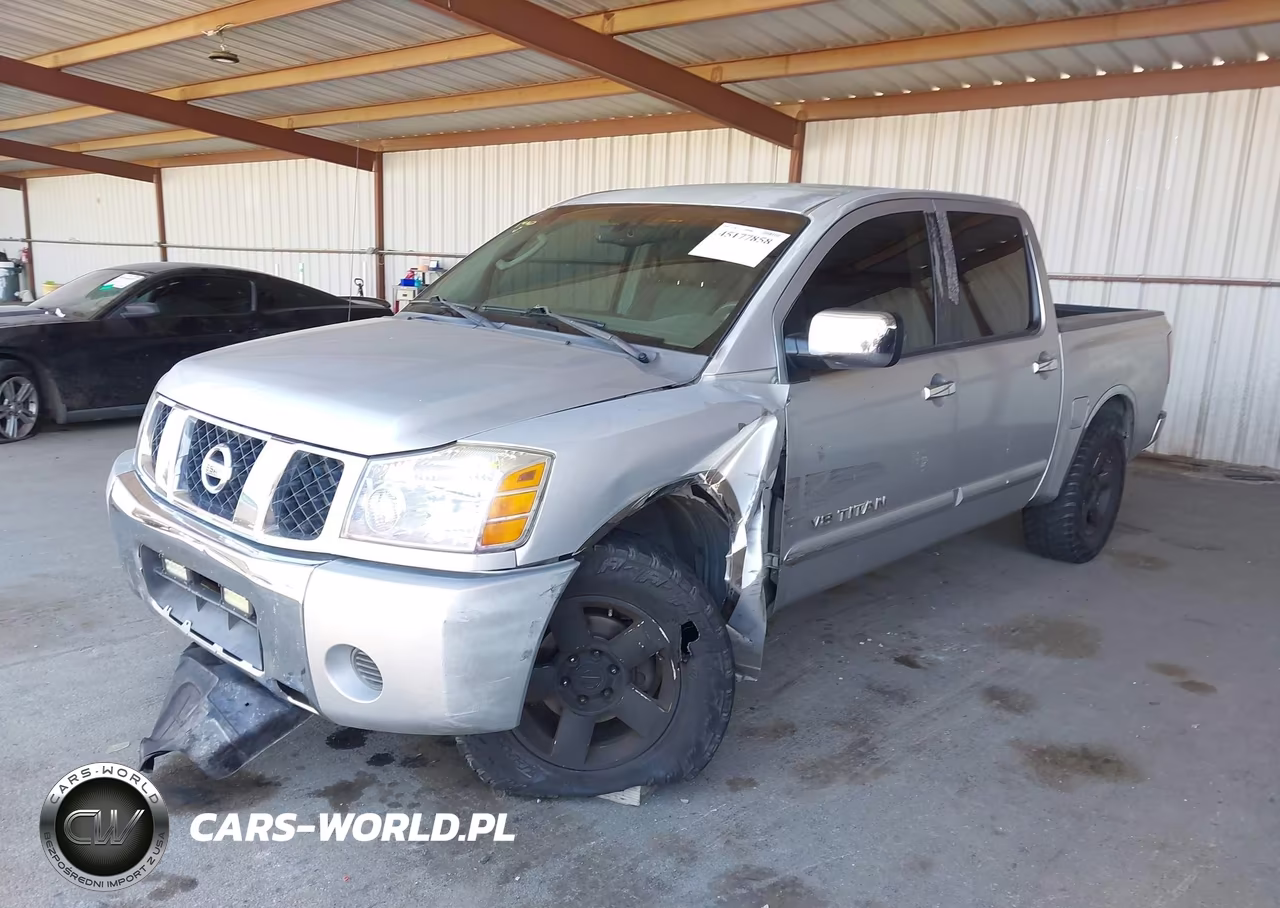 2005 Nissan Titan Se VIN:1N6AA07A25N572422 - 2