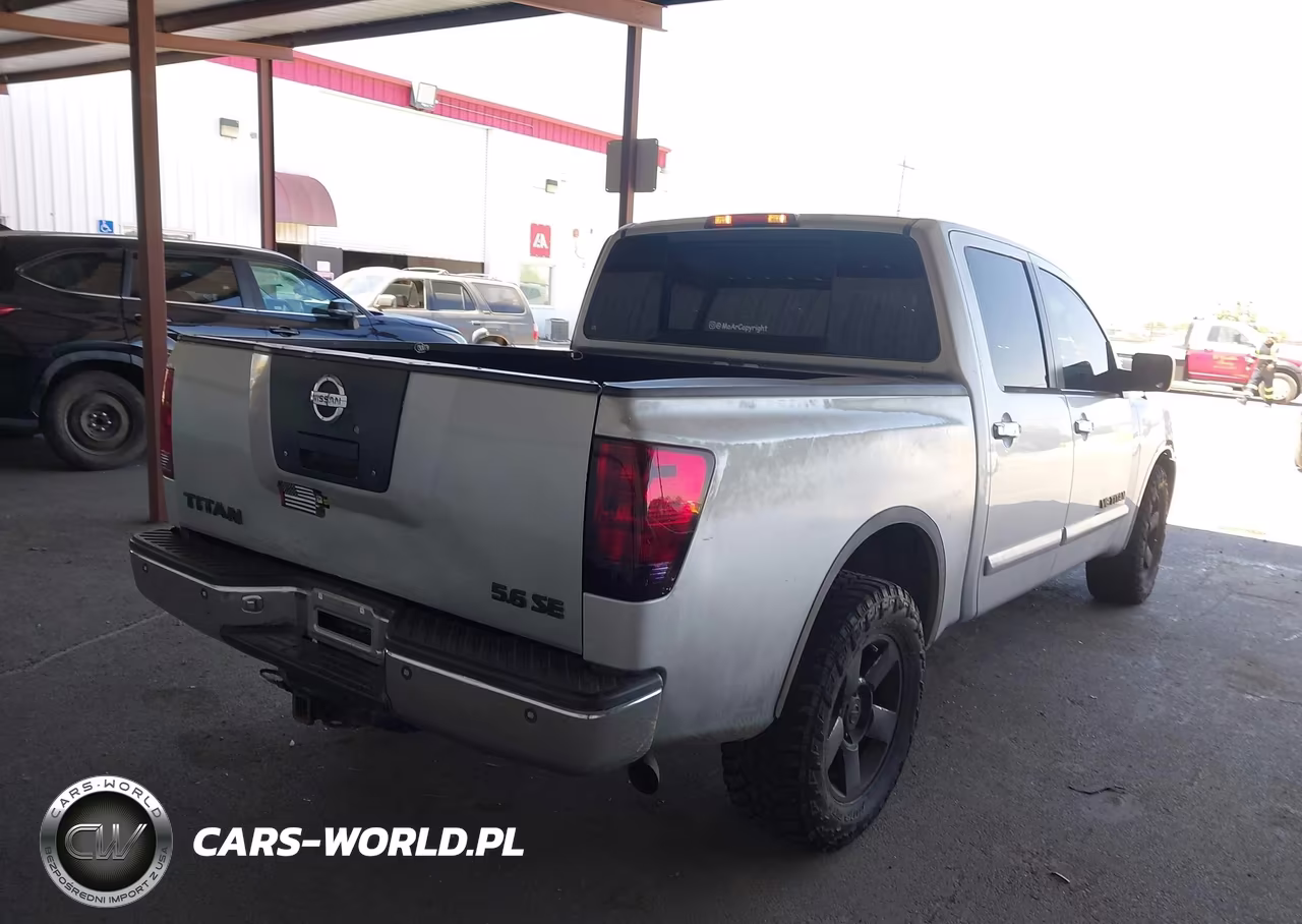 2005 Nissan Titan Se VIN:1N6AA07A25N572422 - 4