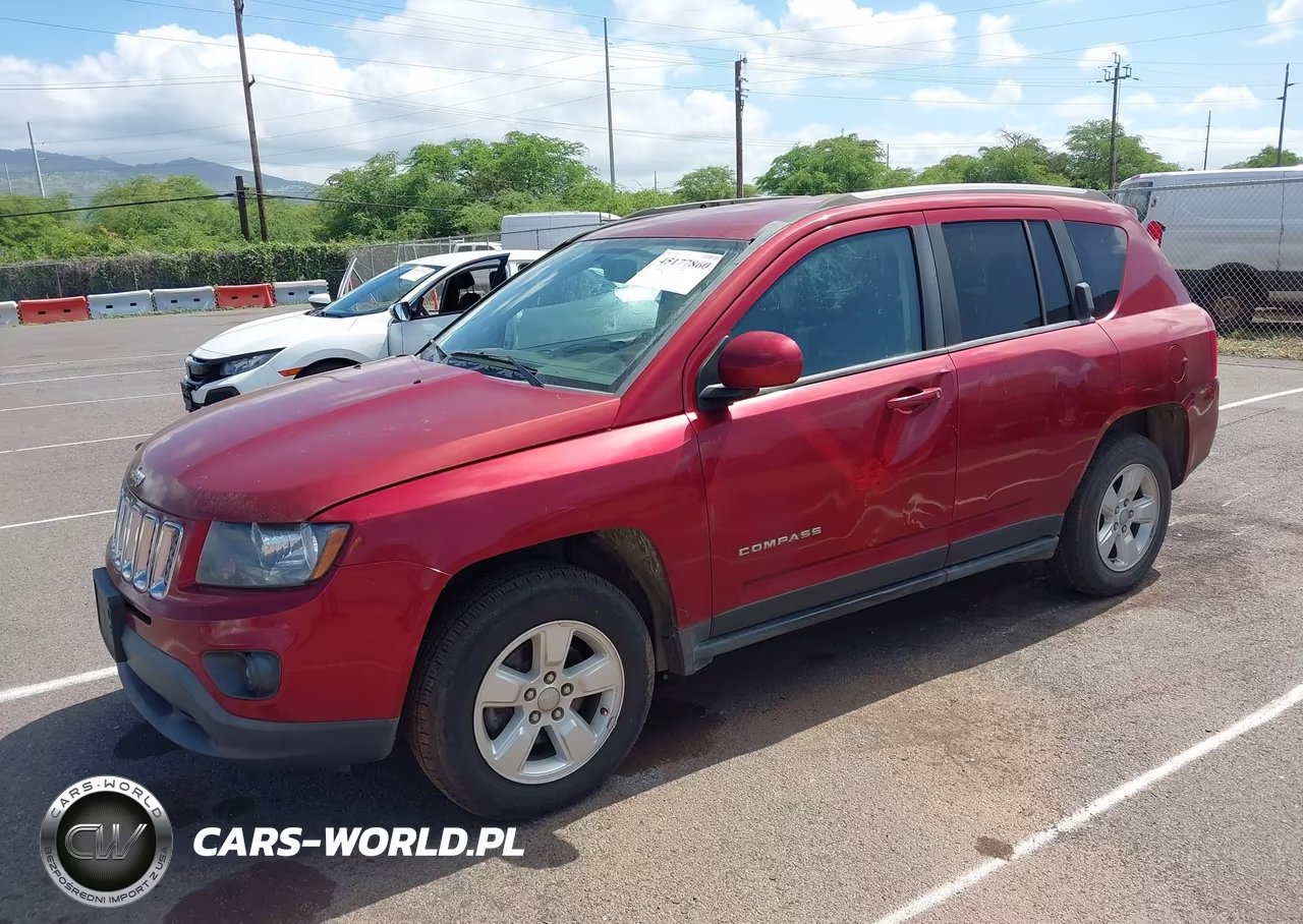 2017 Jeep Compass Latitude Fwd VIN:1C4NJCEB9HD182316 - 2