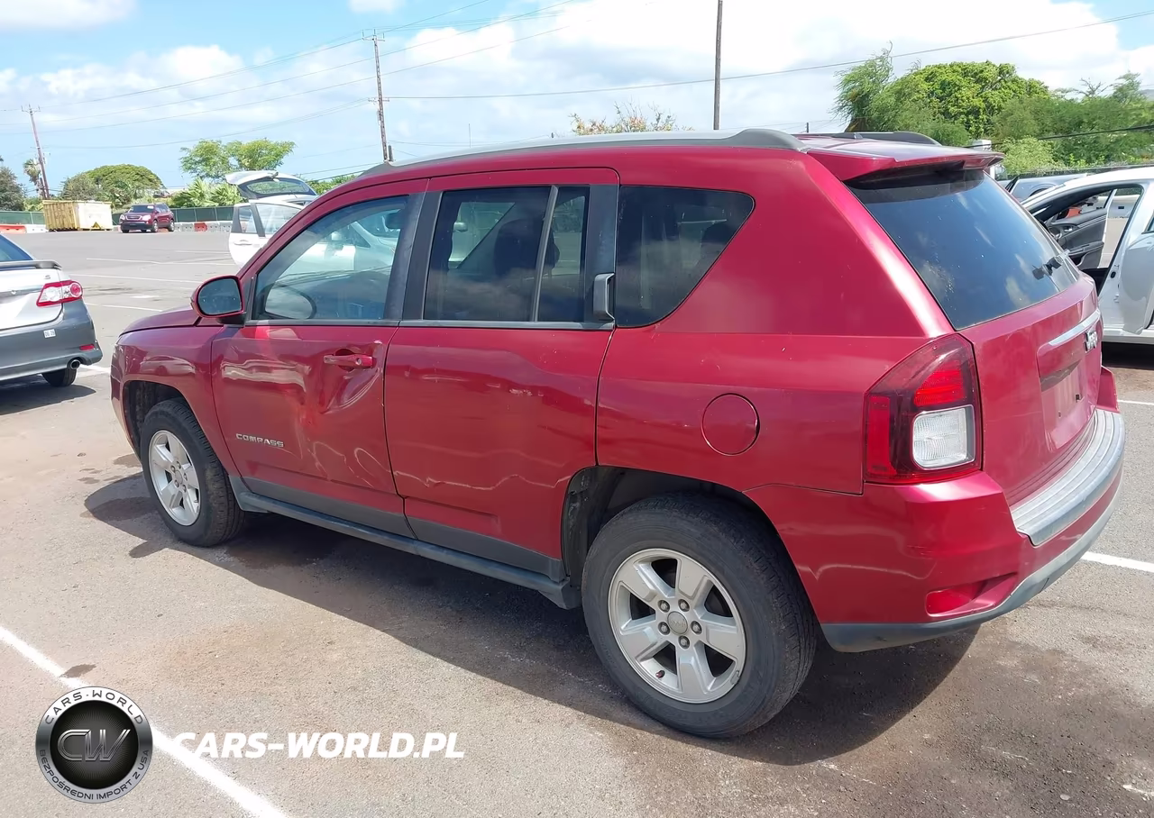 2017 Jeep Compass Latitude Fwd VIN:1C4NJCEB9HD182316 - 3