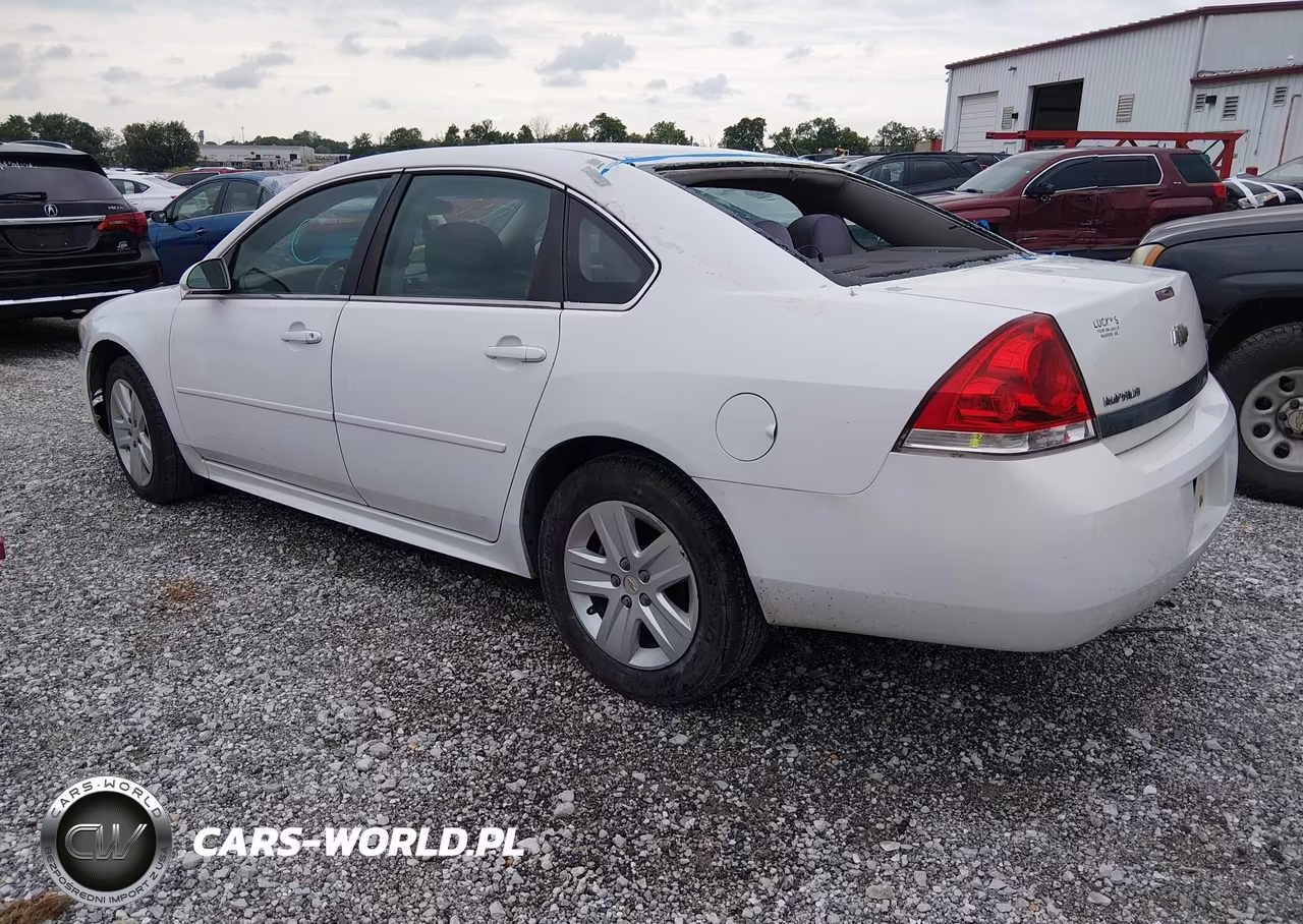 2011 Chevrolet Impala Ls VIN:2G1WF5EK1B1162655 - 3