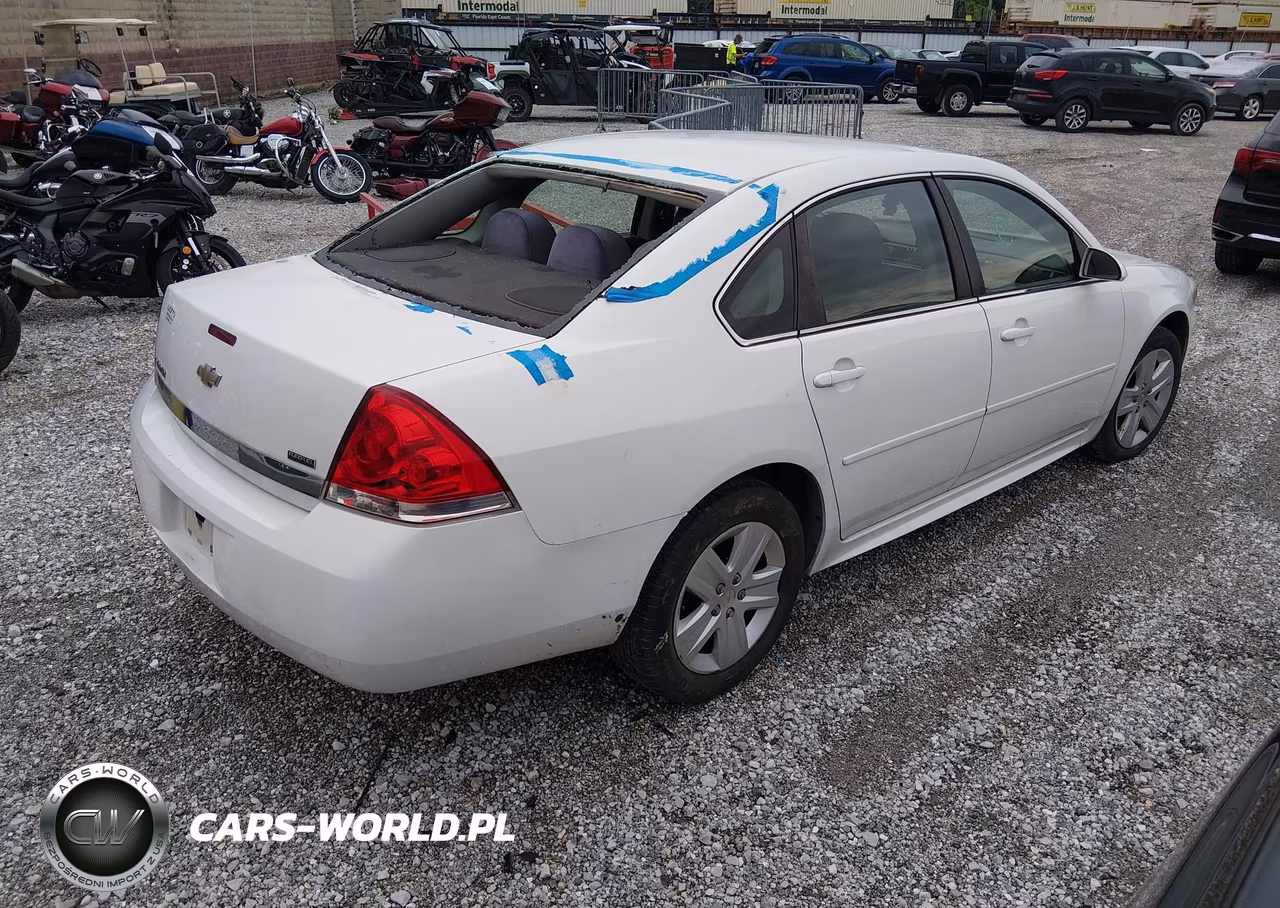 2011 Chevrolet Impala Ls VIN:2G1WF5EK1B1162655 - 4
