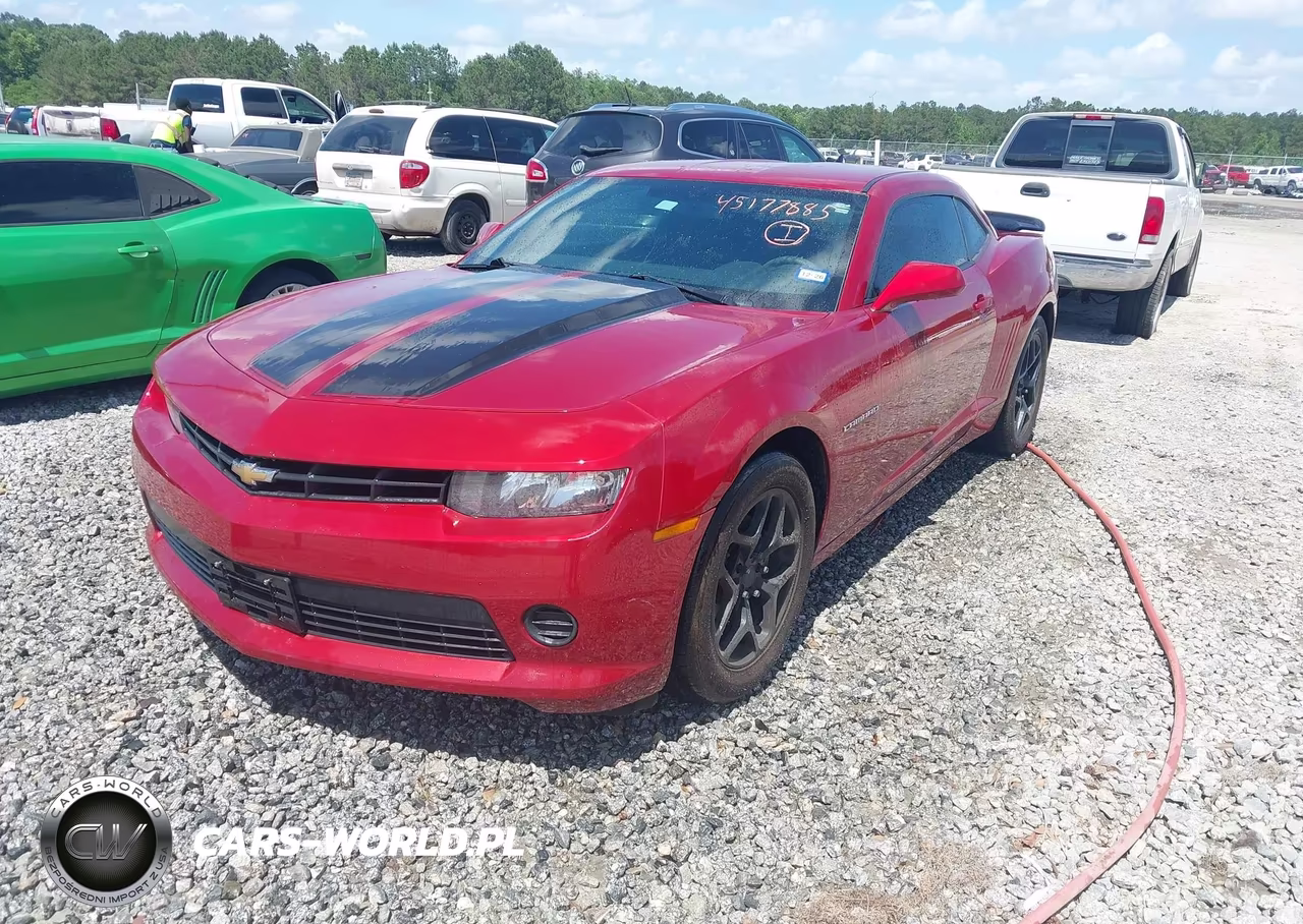 2014 Chevrolet Camaro 1Ls VIN:2G1FE1E33E9171853 - 2
