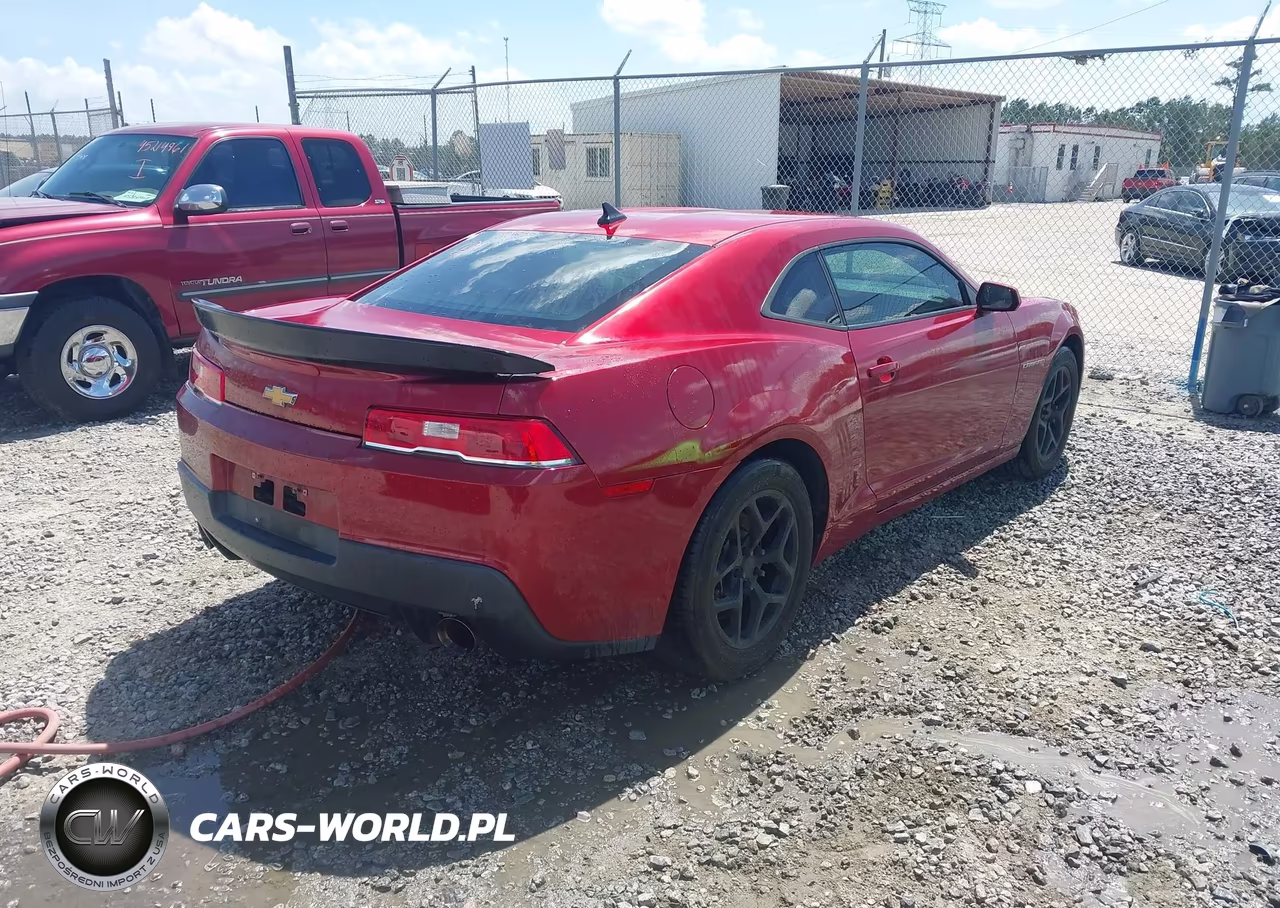 2014 Chevrolet Camaro 1Ls VIN:2G1FE1E33E9171853 - 4
