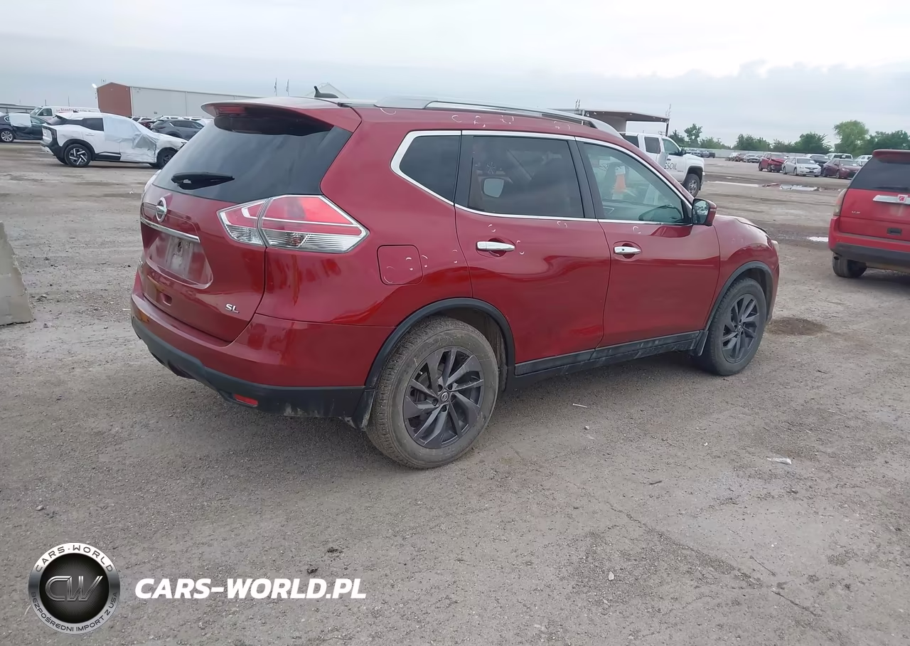 2016 Nissan Rogue S-Sl-Sv VIN:5N1AT2MT8GC916490 - 4