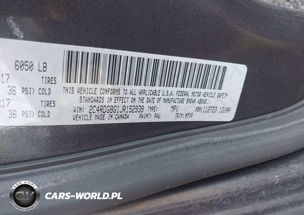 2018 Dodge Grand Caravan Se Plus VIN:2C4RDGBG1JR152939 - 9