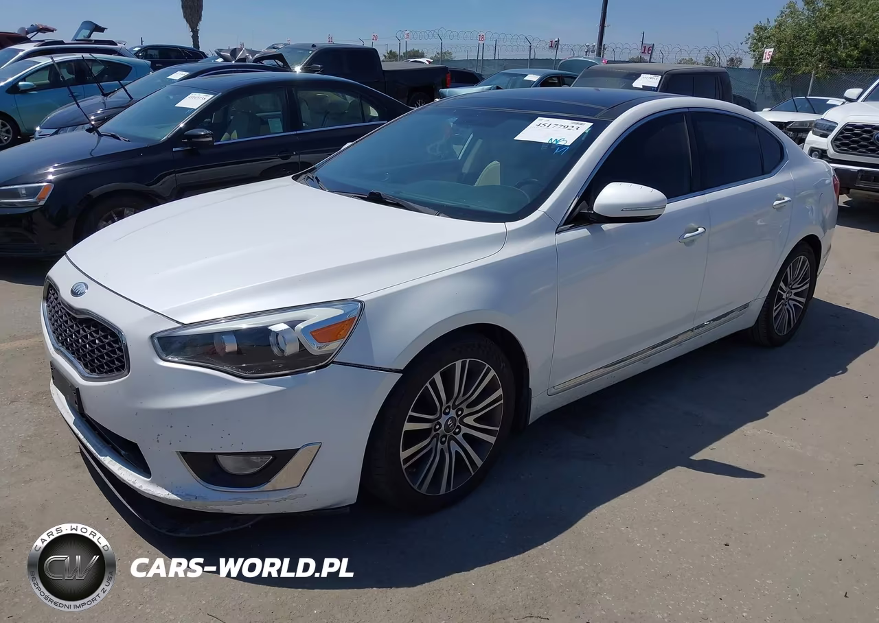 2014 Kia Cadenza Premium VIN:KNALN4D79E5126412 - 2