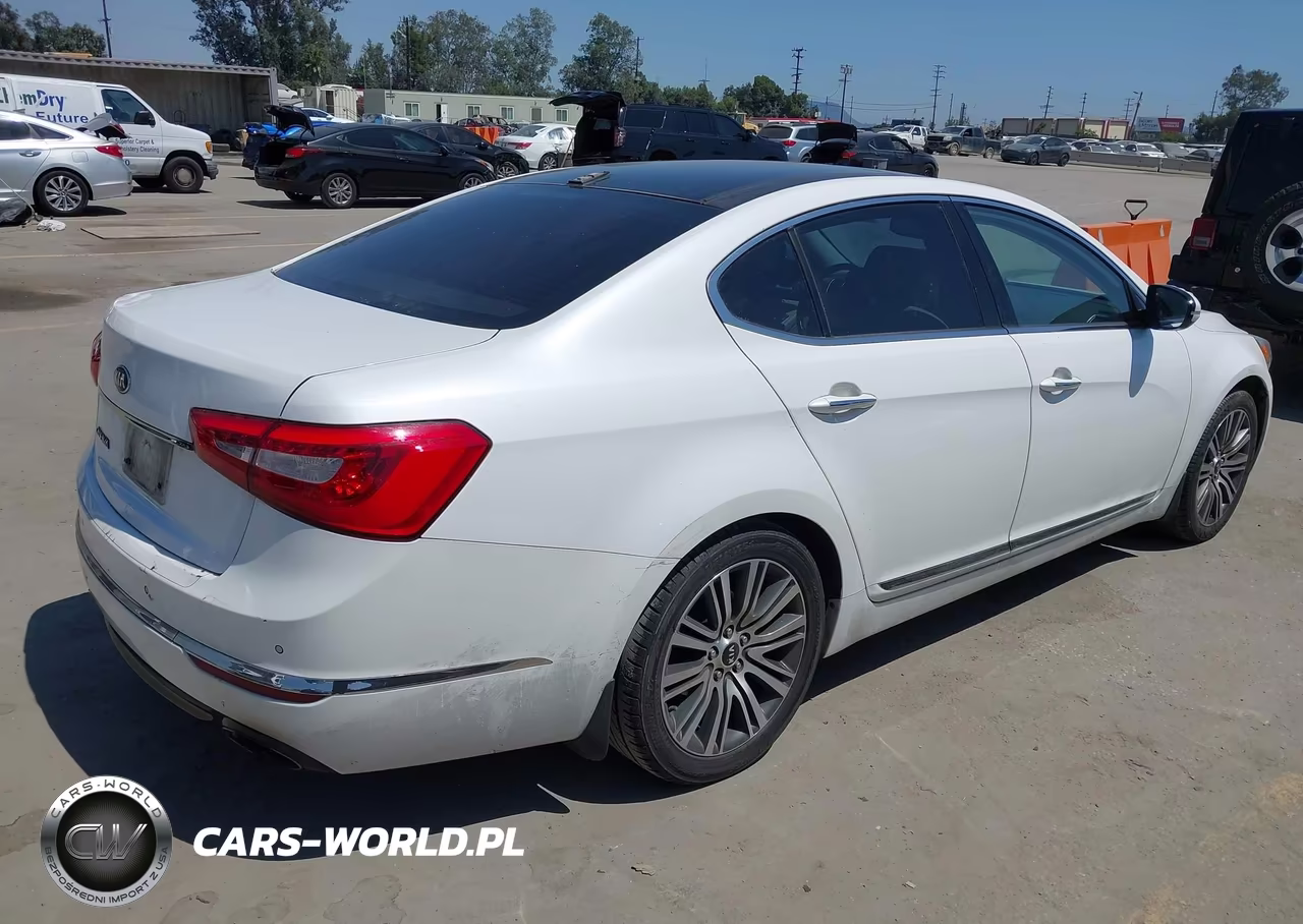 2014 Kia Cadenza Premium VIN:KNALN4D79E5126412 - 4