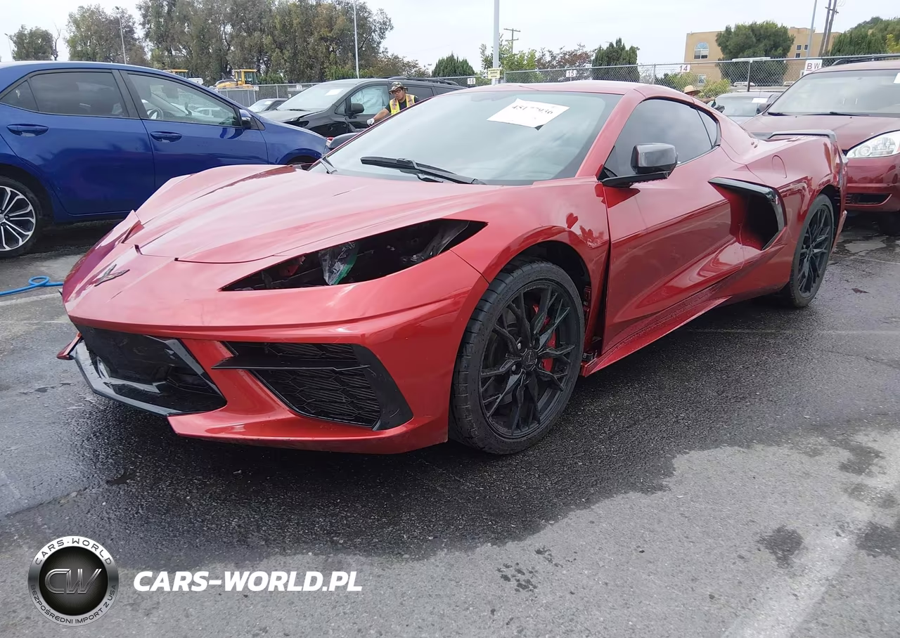 2023 Chevrolet Corvette Stingray Rwd 2Lt VIN:1G1YB2D44P5138667 - 2