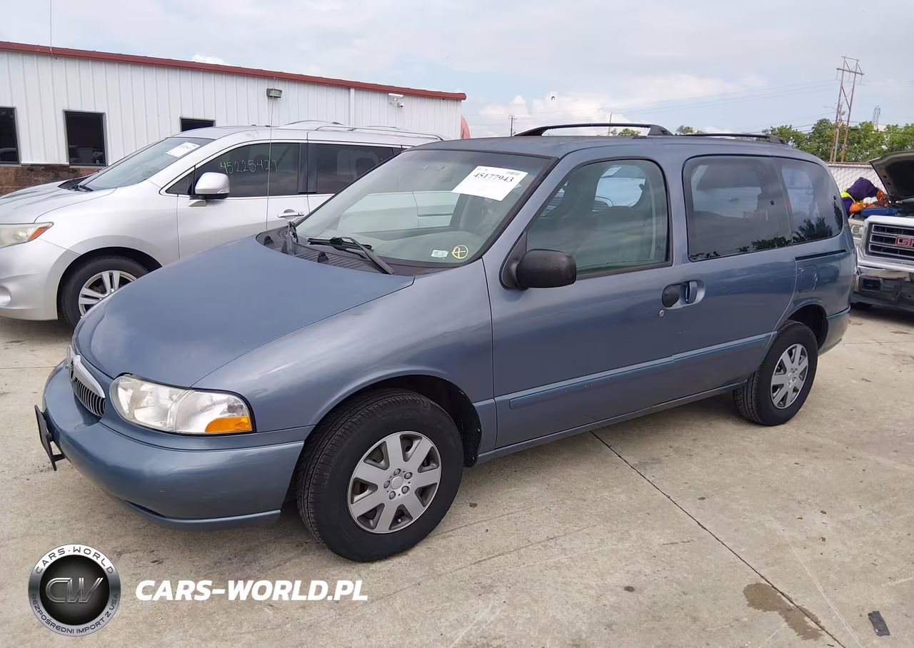 2000 Mercury Villager VIN:4M2XV11T6YDJ30975 - 2