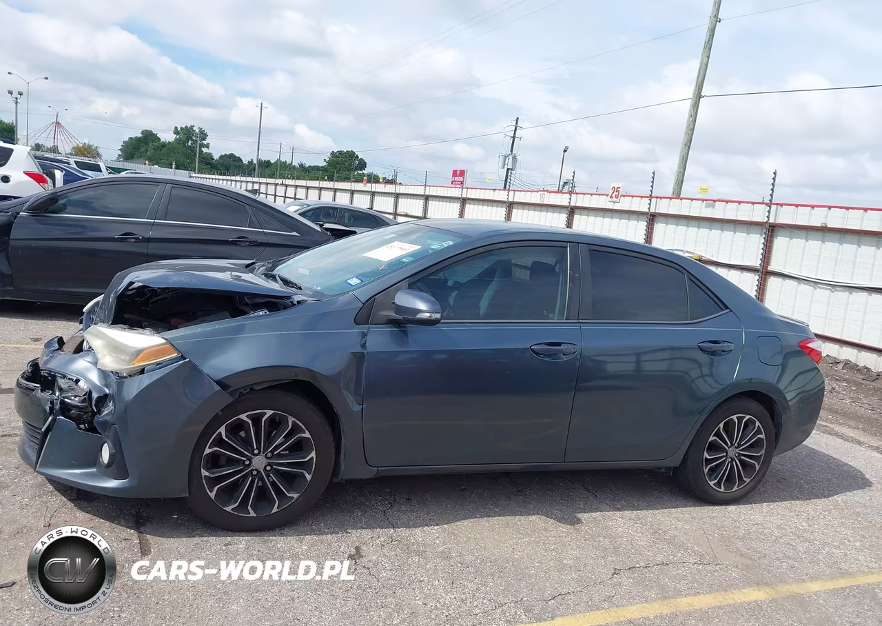 2015 Toyota Corolla S Plus VIN:5YFBURHE0FP225275 - 14