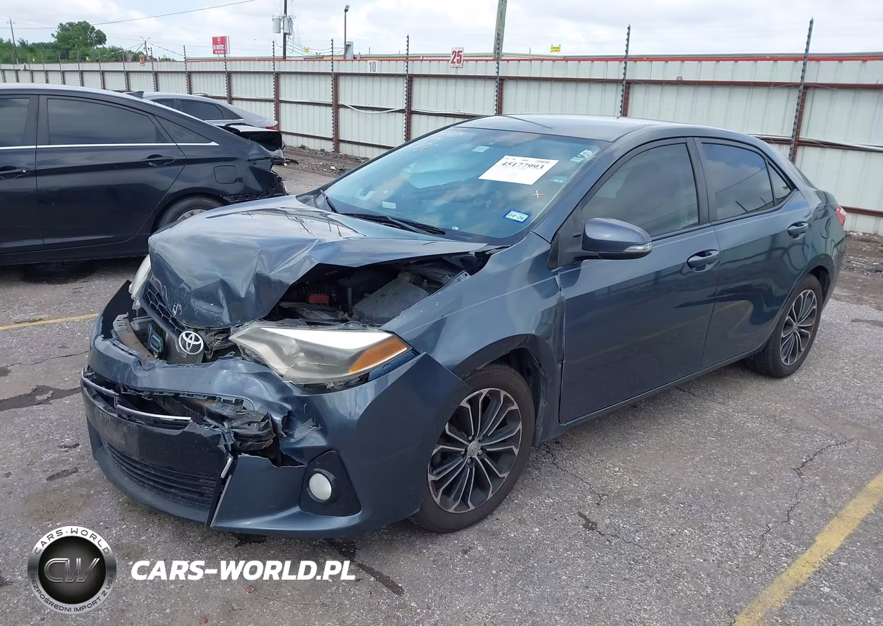 2015 Toyota Corolla S Plus VIN:5YFBURHE0FP225275 - 2