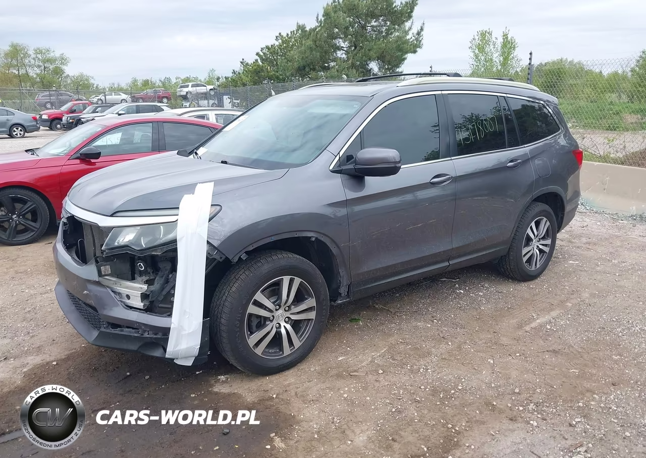 2016 Honda Pilot Ex-L VIN:5FNYF6H55GB069007 - 2