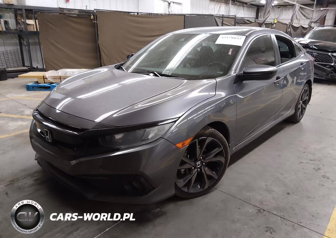2020 Honda Civic Sport VIN:19XFC2F86LE000574 - 2