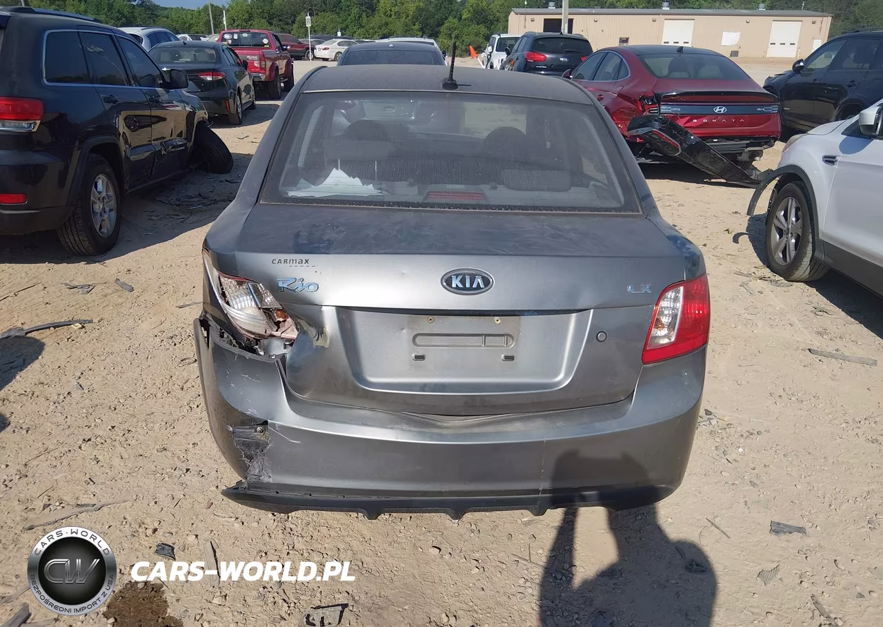 2010 Kia Rio Lx VIN:KNADH4A37A6664558 - 16