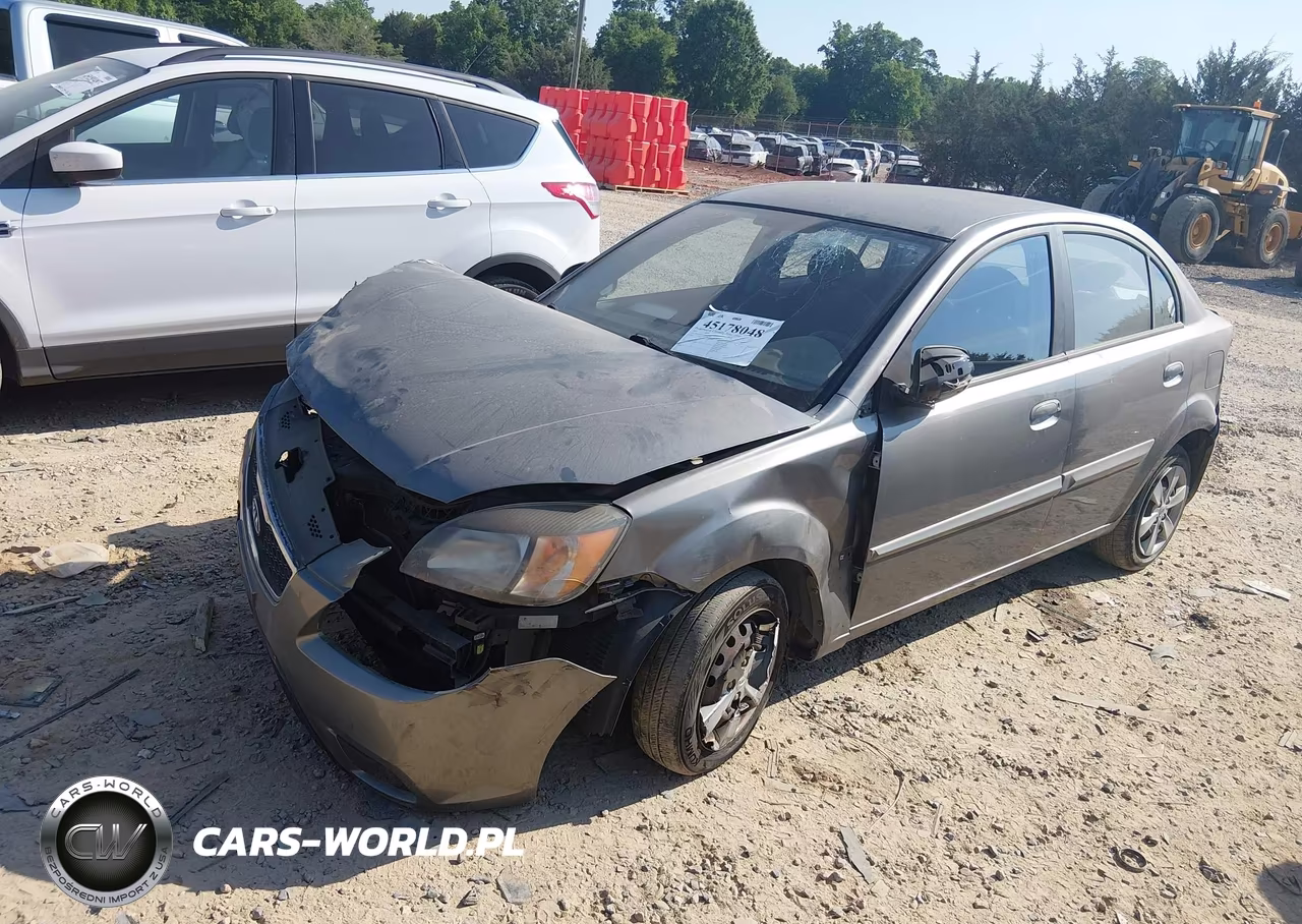 2010 Kia Rio Lx VIN:KNADH4A37A6664558 - 2