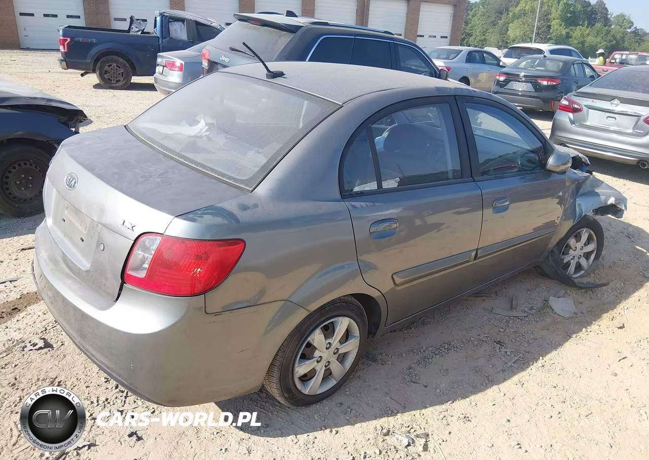 2010 Kia Rio Lx VIN:KNADH4A37A6664558 - 4