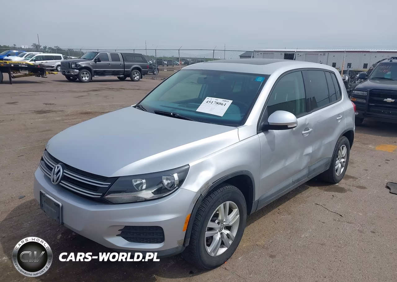 2013 Volkswagen Tiguan S VIN:WVGAV3AX4DW609626 - 2