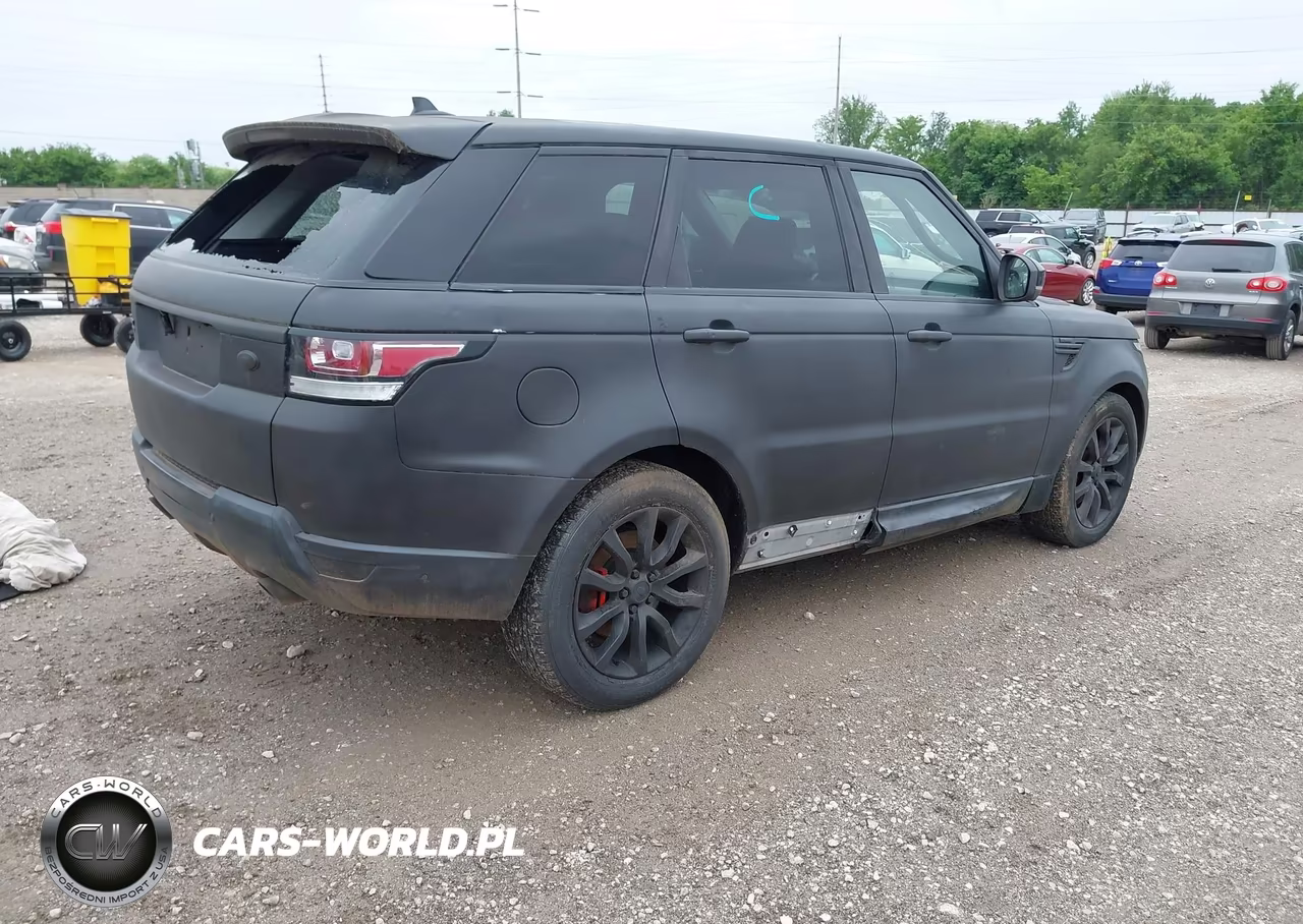 2015 Land Rover Range Rover Sport 3.0L V6 Supercharged Hse VIN:SALWR2VF4FA521226 - 4