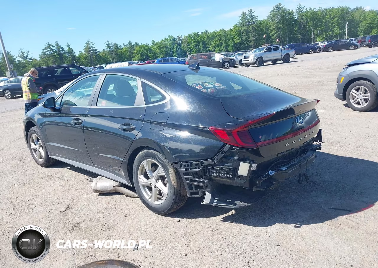2022 Hyundai Sonata Se VIN:5NPEG4JA3NH149108 - 3