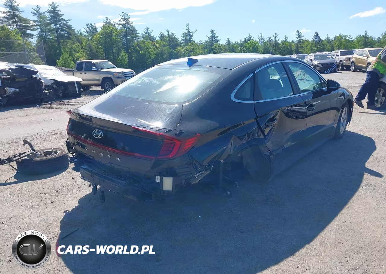 2022 Hyundai Sonata Se VIN:5NPEG4JA3NH149108 - 4