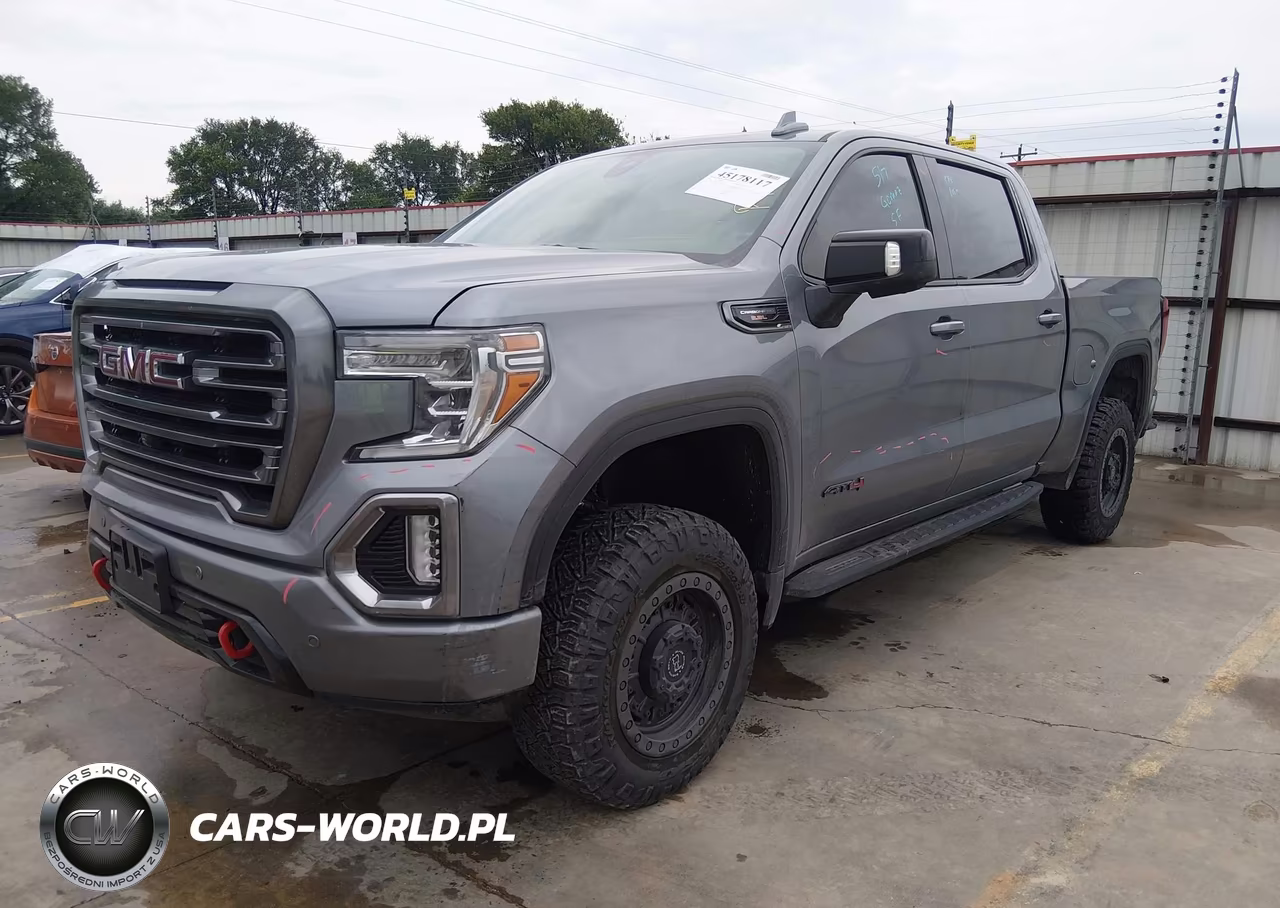 2021 GMC Sierra 1500 4Wd Short Box At4 VIN:1GTP9EELXMZ184062 - 2