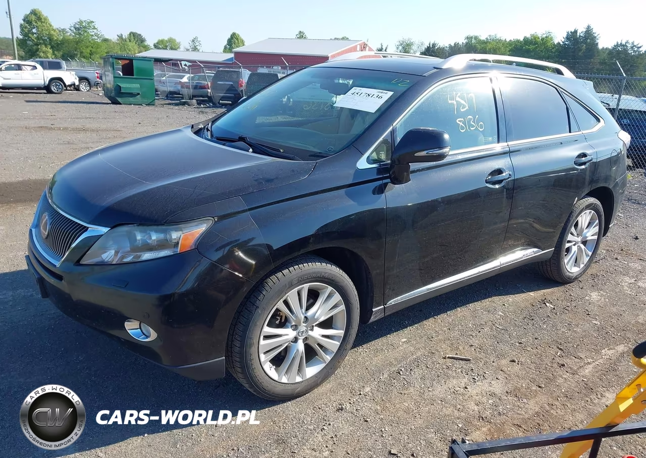 2010 Lexus Rx 450H VIN:JTJBC1BA6A2009784 - 2