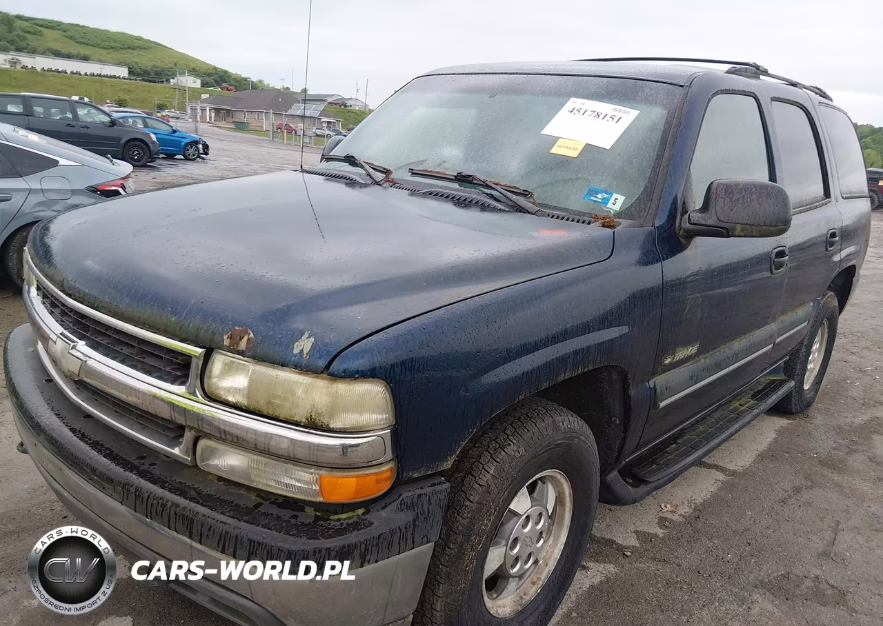 2002 Chevrolet Tahoe Ls VIN:1GNEK13Z12R140760 - 2
