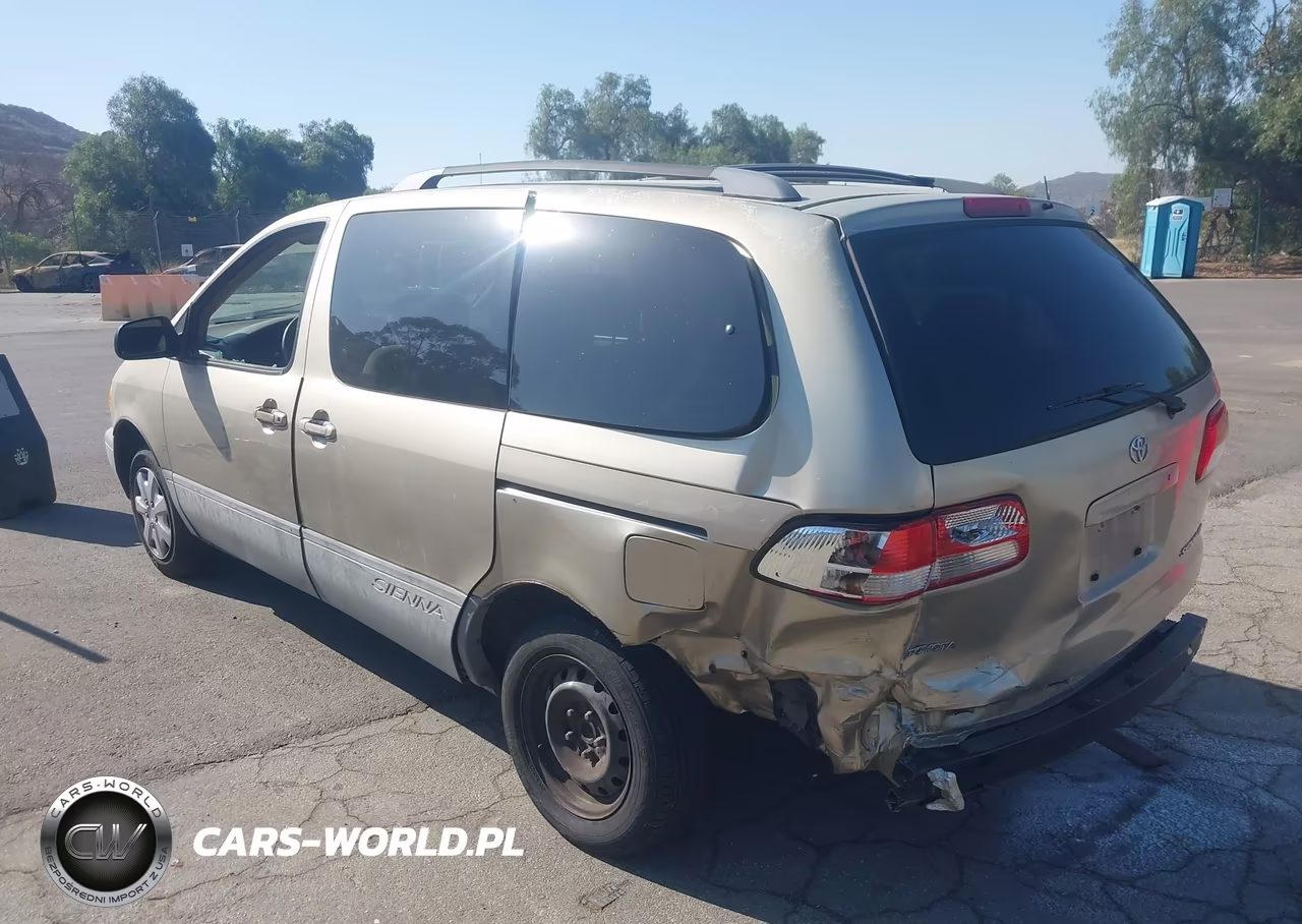 2001 Toyota Sienna Ce VIN:4T3ZF19C91U374015 - 3