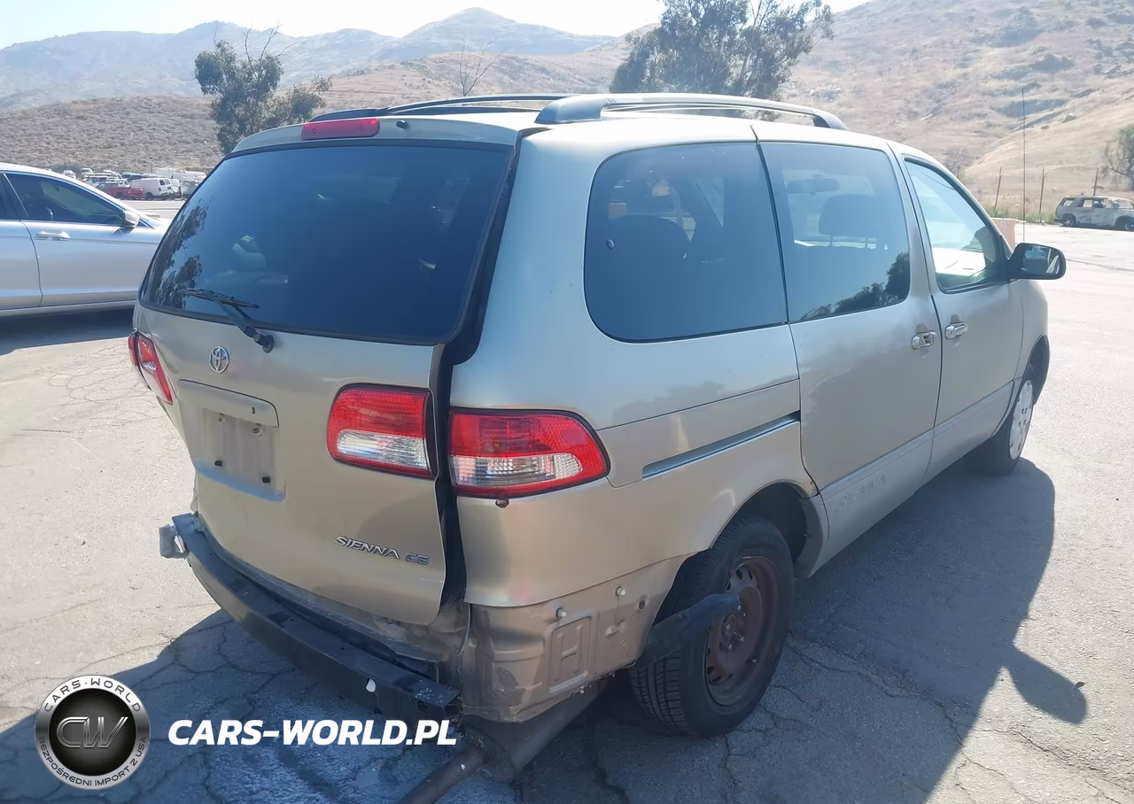 2001 Toyota Sienna Ce VIN:4T3ZF19C91U374015 - 4