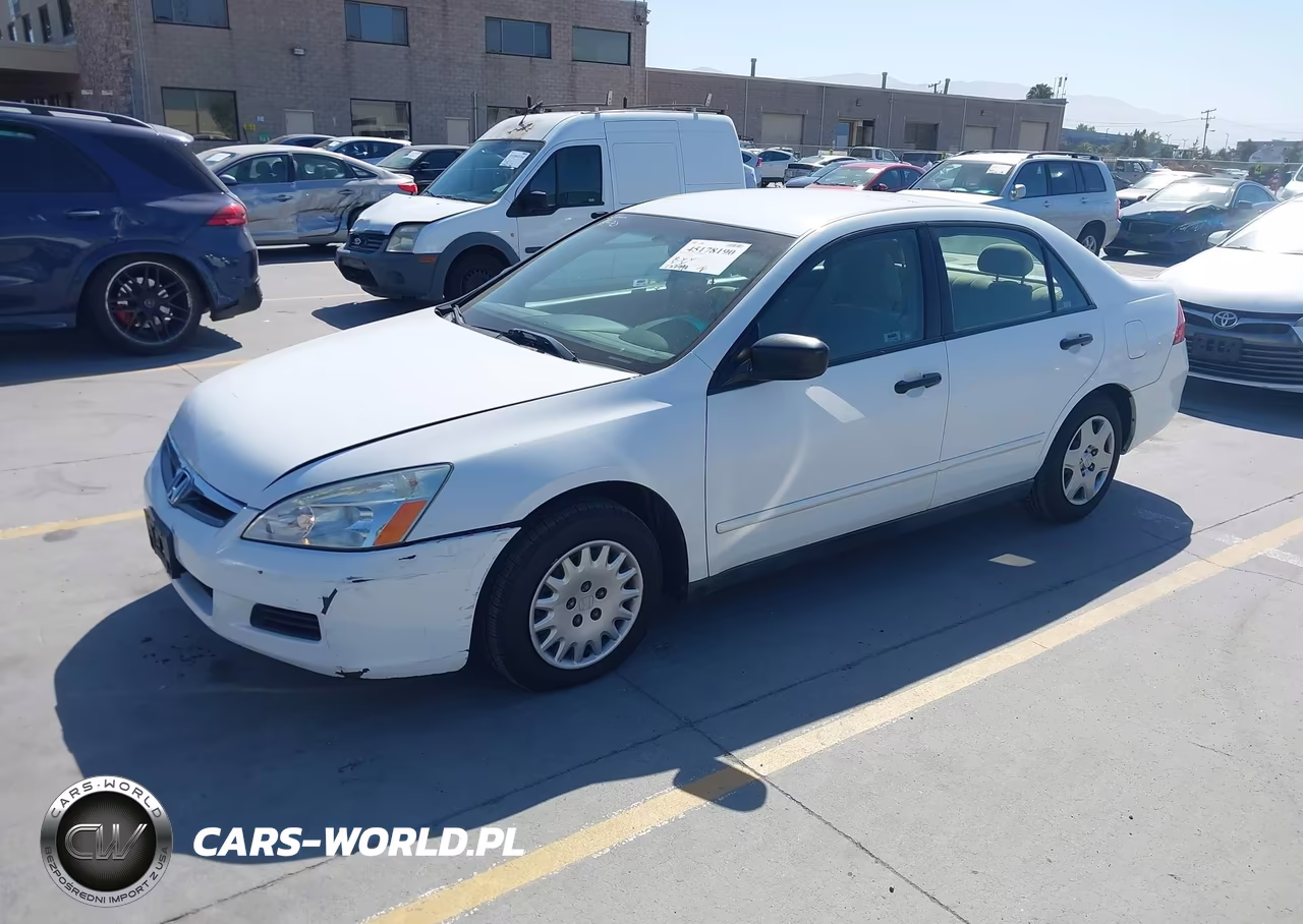 2007 Honda Accord 2.4 Vp VIN:1HGCM56177A202337 - 2